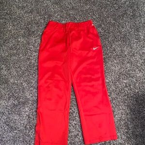 Red Nike Sweats